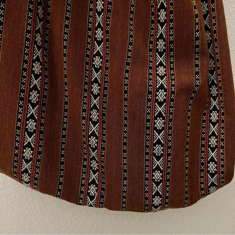 Vintage Cynthia Vincent Aztec Tribal Print Boho Classic Shopper Shoulder Bag - Picture 5 of 9